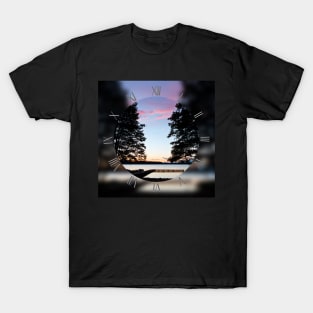 Vanilla sunset over the lake T-Shirt